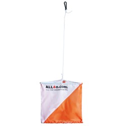 Prizma orientēšanās sportam ar ALL4o.com logo, 15 x 15cm