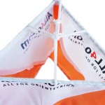 Prizma orientēšanās sportam ar ALL4o.com logo, 15 x 15cm Prizma orientēšanās sportam ar ALL4o.com logo, 15 x 15cm