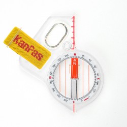 KANPAS ELITE Competition MA-43- FS orientēšanās kompass, Degrees
