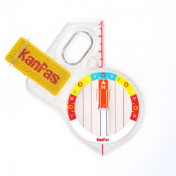 KanPas Elite Competition MA-43- FS orientēšanās kompass, Rainbow