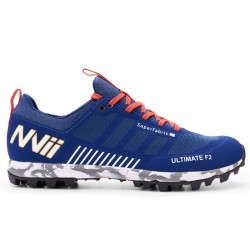 NVII ULTIMATE F2  skriešanas apavi bez metāla radzēm, Dark Blue/Red/White