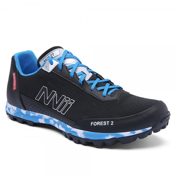 NVII FOREST 2 orientēšanās apavi, Black/Blue NVII FOREST 2 orientēšanās apavi, Black/Blue