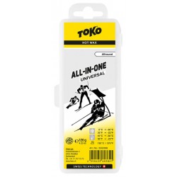 TOKO All-in-one Hot Wax universal, 120g parafīns slēpēm