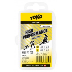 Parafīns TOKO High Performance Hot Wax yellow, 40g