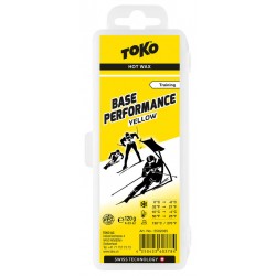 TOKO Base Performance Hot Wax yellow, 120g parafīns slēpēm