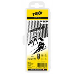 Parafīns TOKO Performance Hot Wax black, 120g