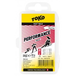 Parafīns TOKO Performance Hot Wax red, 40g