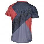 Trimtex O-Shirt basic SS orientēšanās krekls, steel blue/magma Trimtex O-Shirt basic SS orientēšanās krekls, steel blue/magma