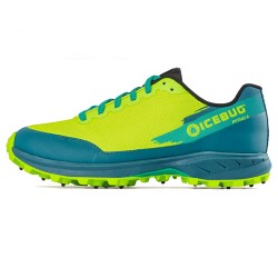 ICEBUG Pytho6 BUGrip ziemas skriešanas apavi ar metāla radzēm, Lime/Mint