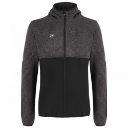 NONAME FLEECE JACKET UNISEX BLACK sporta jaka