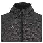 NONAME FLEECE JACKET UNISEX BLACK sporta jaka NONAME FLEECE JACKET UNISEX BLACK sporta jaka