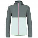 NONAME ICON TECH JACKET WO sieviešu treniņjaka, Teel Green / Fresh Mint