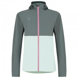 NONAME ICON TECH JACKET WO sieviešu treniņjaka, Teel Green / Fresh Mint