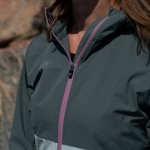 NONAME ICON TECH JACKET WO sieviešu treniņjaka, Teel Green / Fresh Mint