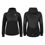 NONAME WINDRUNNER BLACK WOMENS sieviešu sporta jaka, melna NONAME WINDRUNNER BLACK WOMENS sieviešu sporta jaka, melna