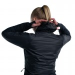 NONAME WINDRUNNER BLACK WOMENS sieviešu sporta jaka, melna NONAME WINDRUNNER BLACK WOMENS sieviešu sporta jaka, melna